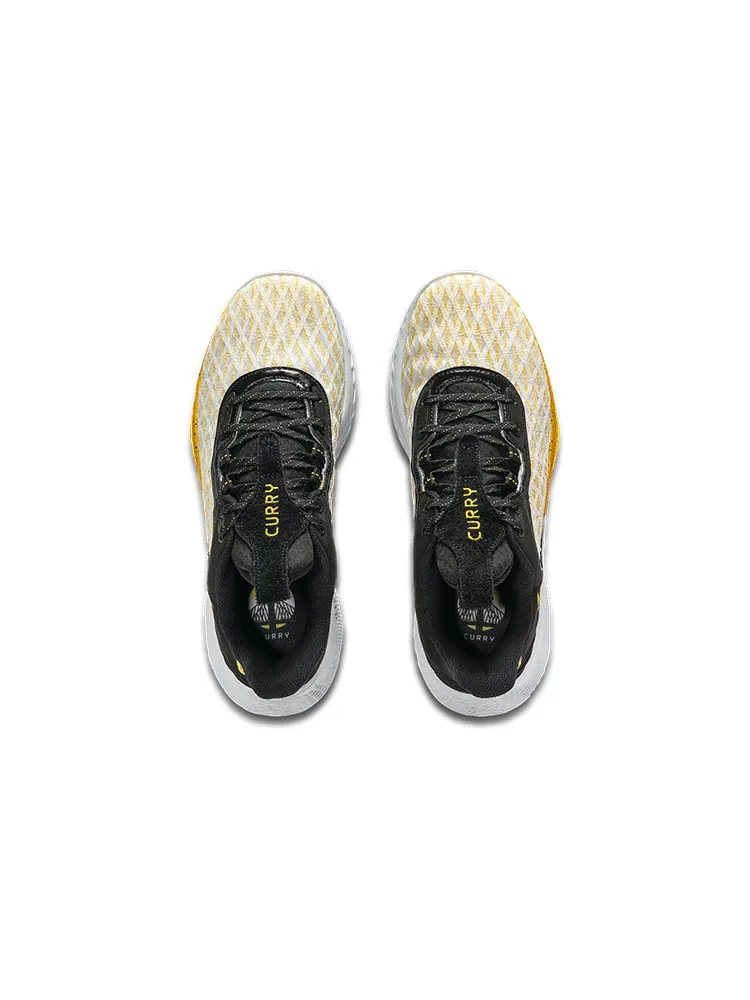 Кроссовки Under Armour Curry 9 'Warp The Game Day - White Black' — изображение 4 из 5, белый