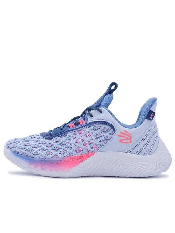Кроссовки curry flow 9 'wrap the game day' Under Armour — изображение 1 из 4, синий/белый/розовый
