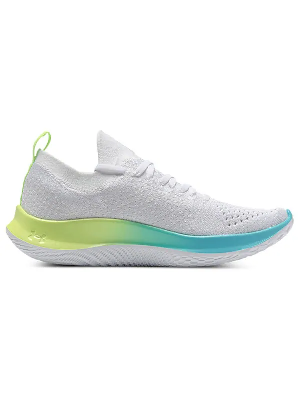 Кроссовки flow velociti se cn 'white neon yellow' Under Armour — изображение 2 из 4, белый/желтый
