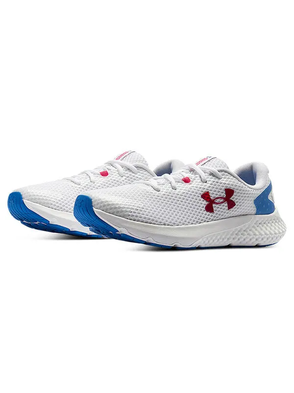 Кроссовки charged rogue 3 'white blue' Under Armour — изображение 3 из 4, белый/синий/красный