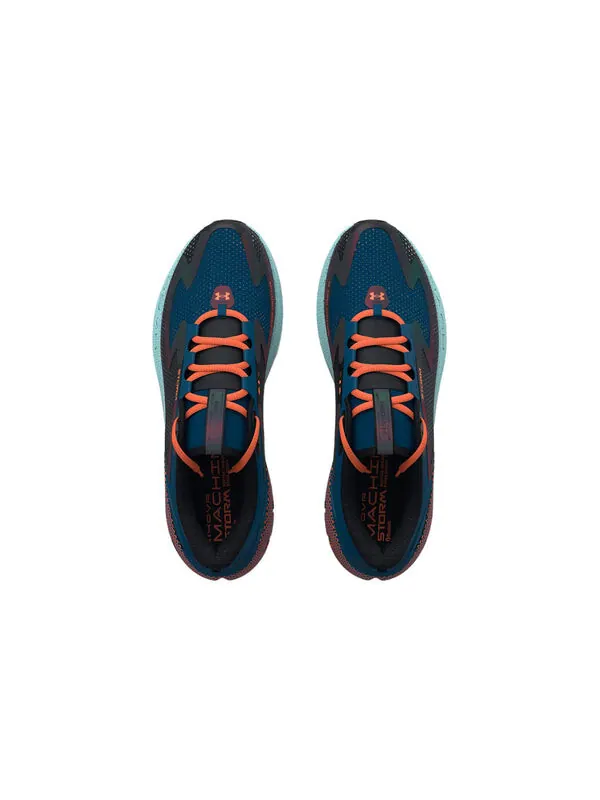 Кроссовки hovr machina 3 storm 'black petrol blue' Under Armour — изображение 4 из 4, черный/синий