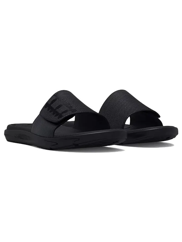 Тапочки mercenary slide 'black jet grey' Under Armour — изображение 3 из 4, черный