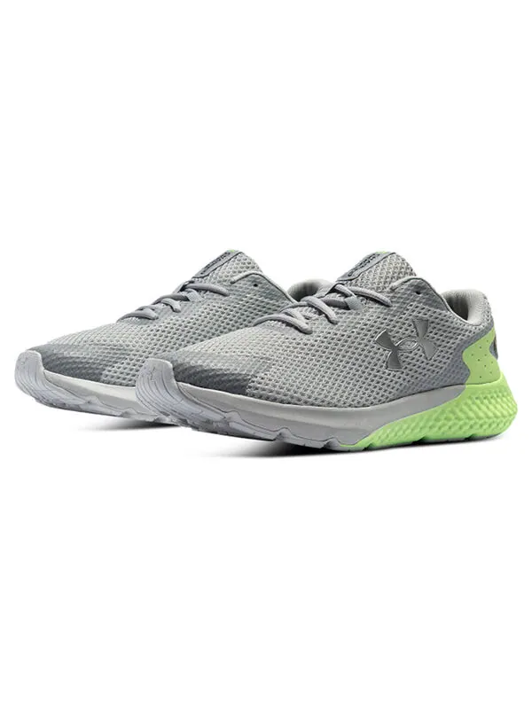 Кроссовки charged rogue 3 'grey' Under Armour — изображение 3 из 4, серый/зеленый