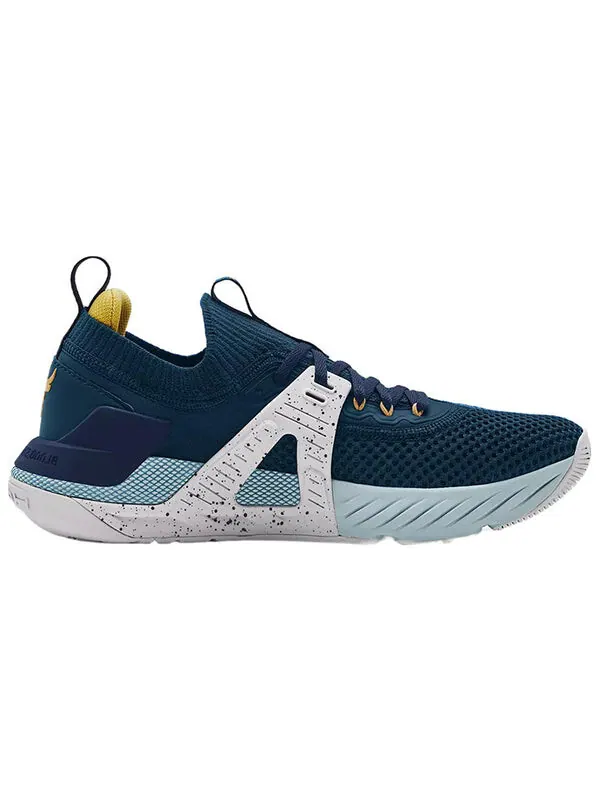 Кроссовки project rock 4 'deep sea' Under Armour — изображение 2 из 4, темно-синий/синий/серый
