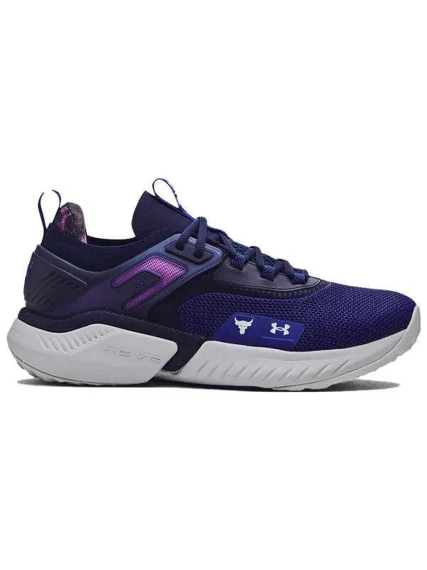 Кроссовки project rock 5 disrupt 'bauhaus blue' Under Armour — изображение 2 из 4, синий/серый/фиолетовый