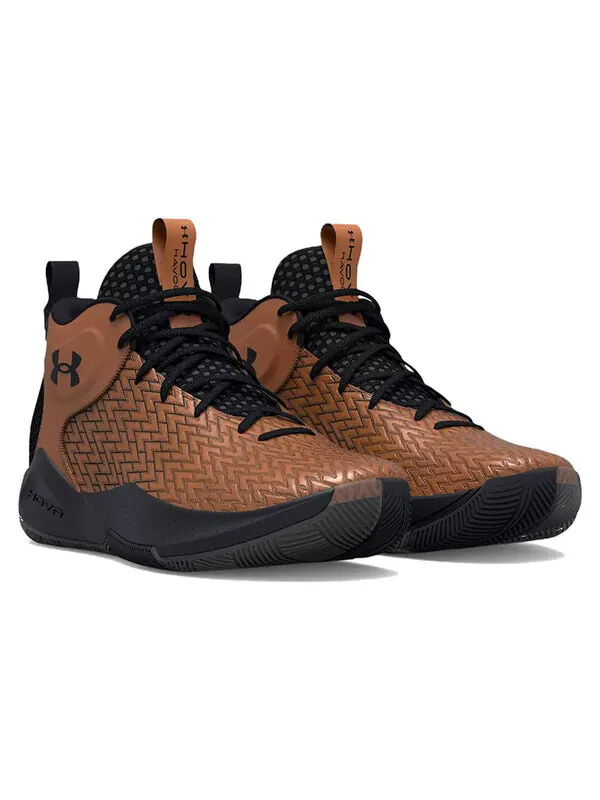 Кроссовки havoc 4 hovr clone 'bronze' Under Armour — изображение 3 из 4, черный