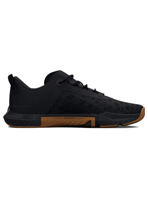 Кроссовки tribase reign 5 'black gum' Under Armour — изображение 2 из 4, черный