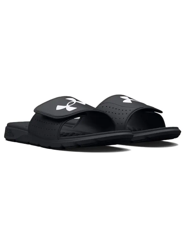 Тапочки ignite 7 slide 'black' Under Armour — изображение 4 из 4, черный