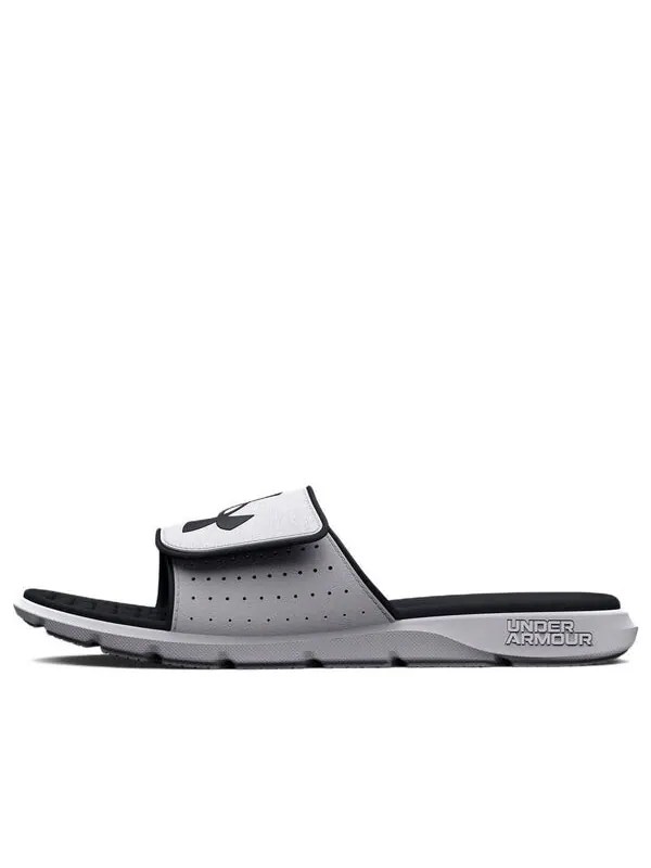Кроссовки ignite 7 slides 'white black' Under Armour — изображение 1 из 4, белый/черный