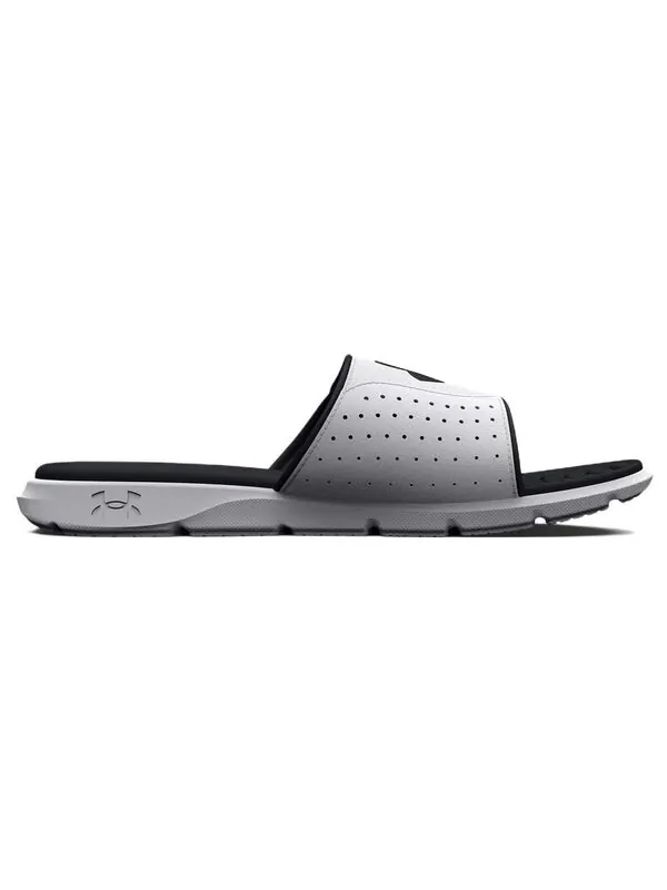 Кроссовки ignite 7 slides 'white black' Under Armour — изображение 3 из 4, белый/черный