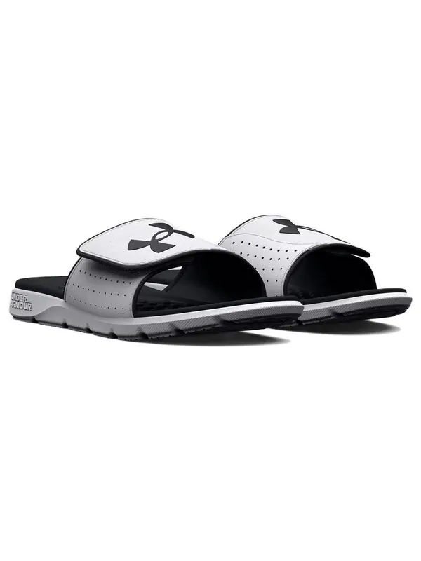 Кроссовки ignite 7 slides 'white black' Under Armour — изображение 4 из 4, белый/черный