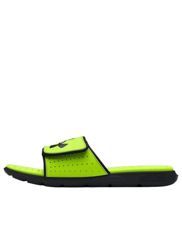 Тапочки ignite pro slides 'high vis yellow' Under Armour