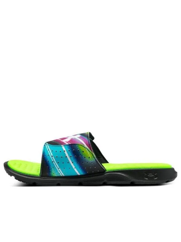 Тапочки ignite pro graphic strap slide 'holographic' Under Armour