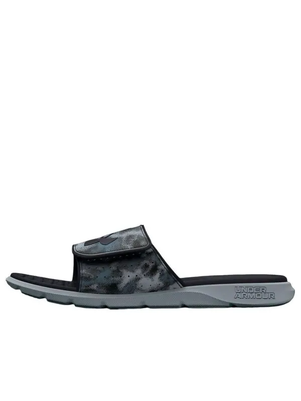 Тапочки ignite 7 graphic strap slide 'harbor blue camo' Under Armour