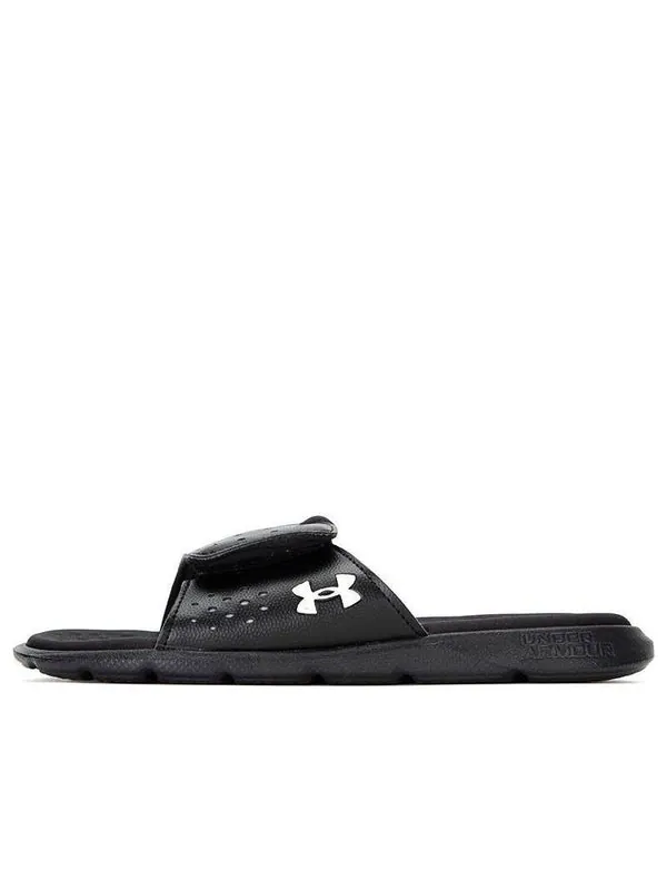 Тапочки ignite 7 slide 'black white' Under Armour