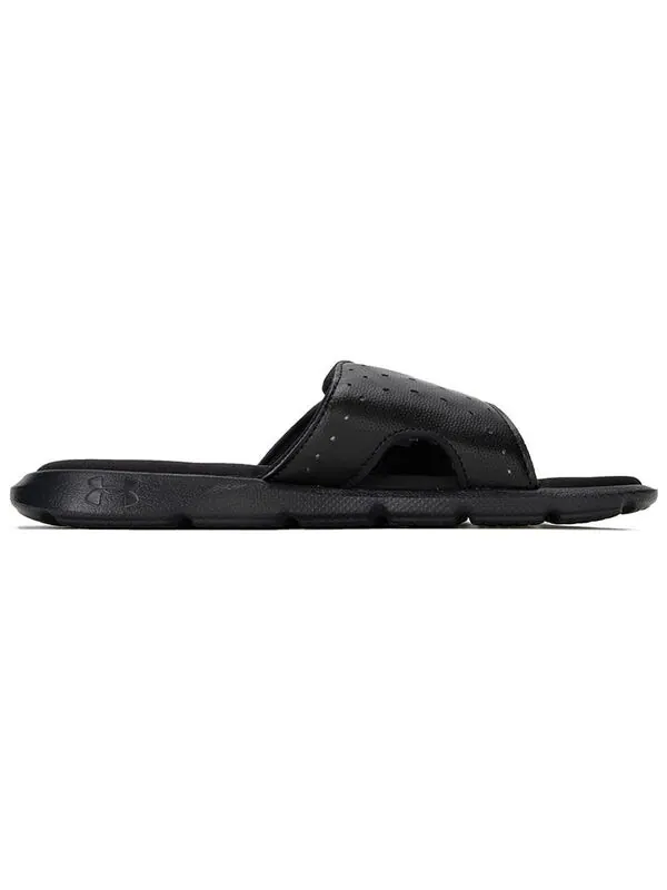 Тапочки ignite 7 slide 'black white' Under Armour — изображение 3 из 4, черный