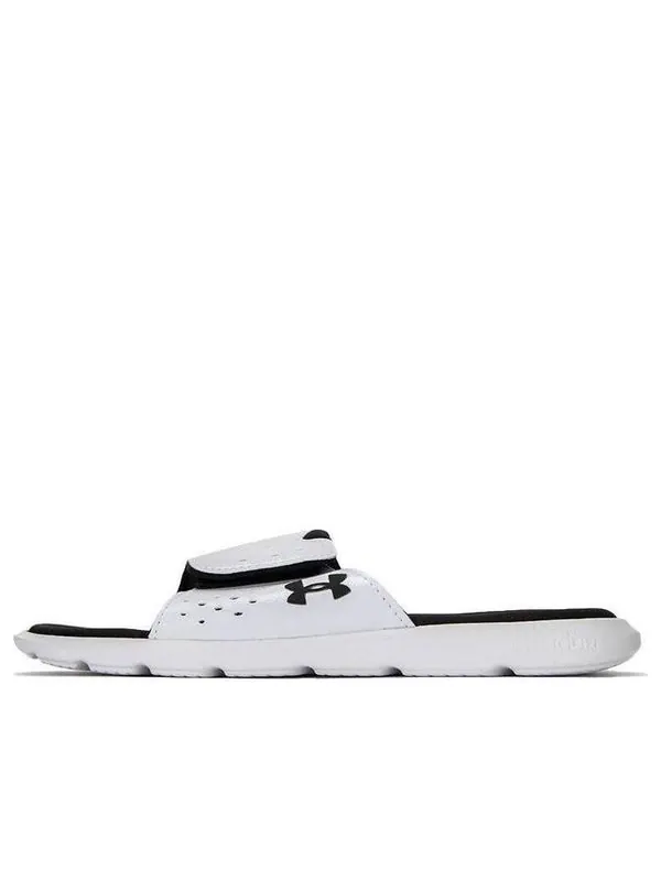 Тапочки ignite pro slide 'white black' Under Armour