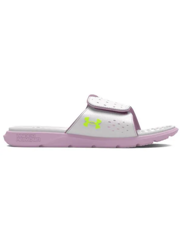 Тапочки ignite 7 'white purple' Under Armour — изображение 2 из 4, белый/фиолетовый