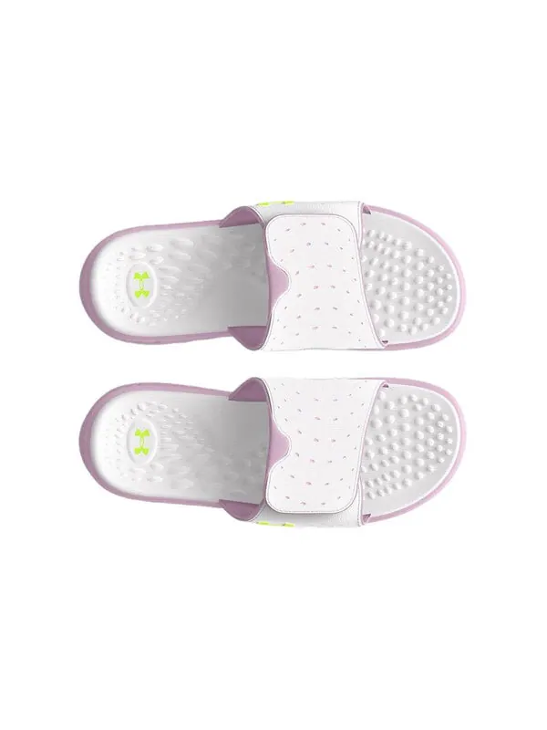 Тапочки ignite 7 'white purple' Under Armour — изображение 4 из 4, белый/фиолетовый