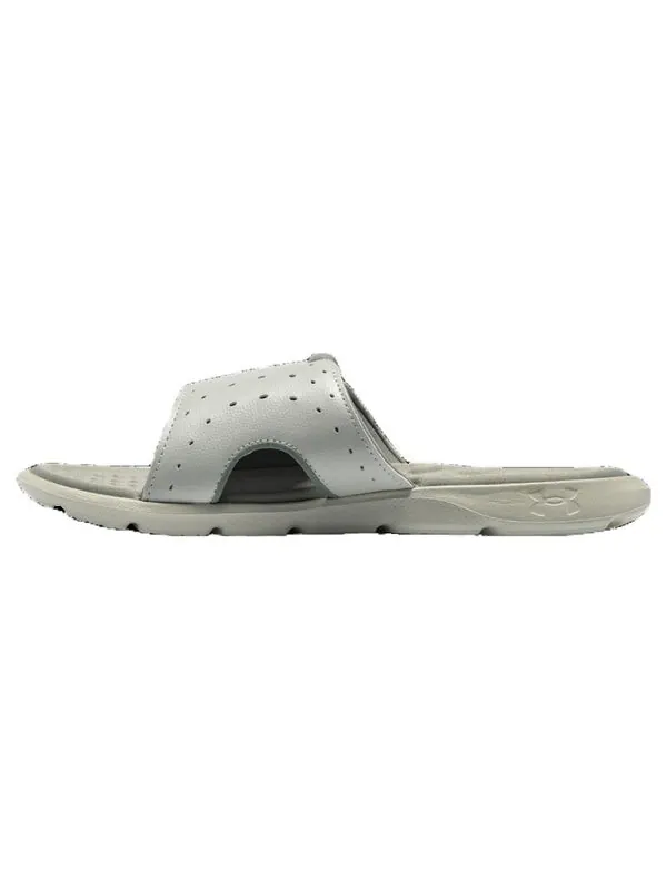 Тапочки ua ignite 7 'light grey' Under Armour — изображение 2 из 4, оливковый/зеленый