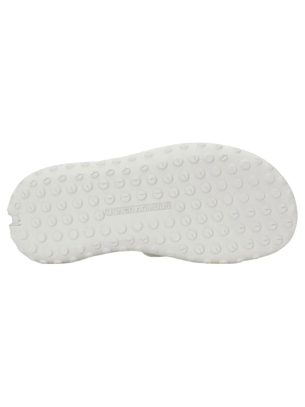 Слипоны Under Armour Project Rock 3 Slide 'White Halo Grey' 3026034-100 — изображение 6 из 6, белый серый