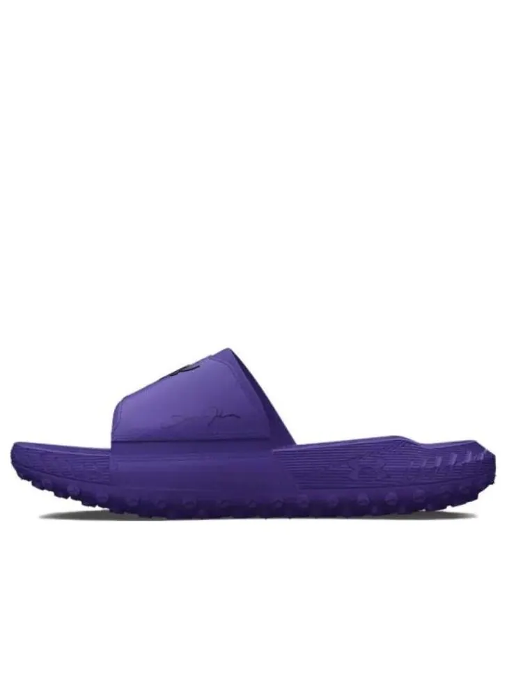 Слипоны Under Armour Project Rock 3 Slides 'Purple' 3026034500 — изображение 1 из 6, фиолетовый
