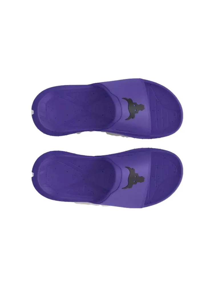 Слипоны Under Armour Project Rock 3 Slides 'Purple' 3026034500 — изображение 4 из 6, фиолетовый