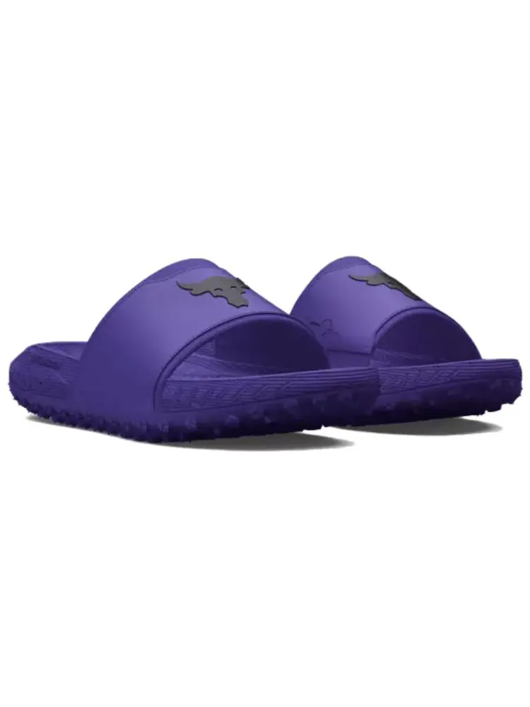 Слипоны Under Armour Project Rock 3 Slides 'Purple' 3026034500 — изображение 5 из 6, фиолетовый