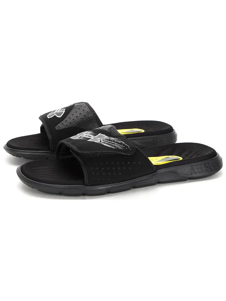 Шлепанцы Under Armour UA U Mercenary SL 'Black' — изображение 3 из 6, черный