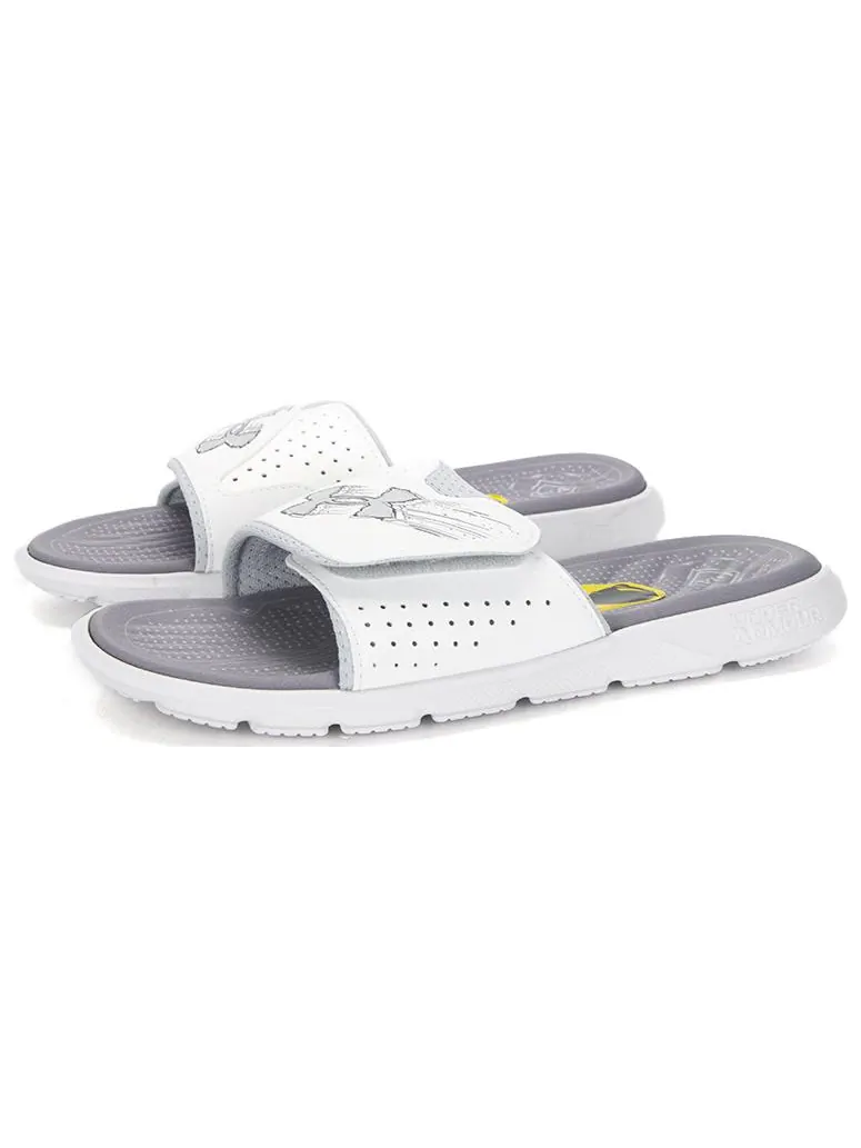 Шлепанцы Under Armour UA U Mercenary SL 'White' — изображение 4 из 6, белый