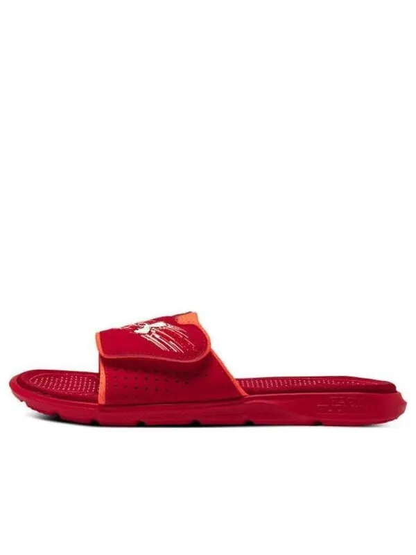 Тапочки ua mercenary 'red' Under Armour