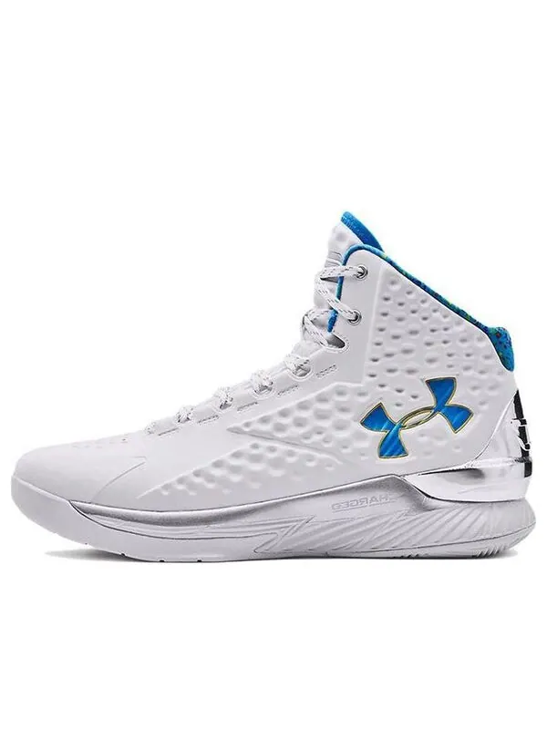Кроссовки curry 1 'splash party' 2022 Under Armour — изображение 1 из 4, белый/синий