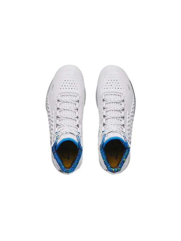 Кроссовки curry 1 'splash party' 2022 Under Armour — изображение 4 из 4, белый/синий