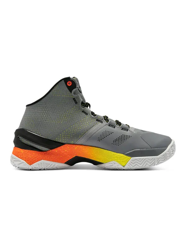 Кроссовки curry 2 retro 'iron sharpens iron' 2022 Under Armour — изображение 2 из 4, серый