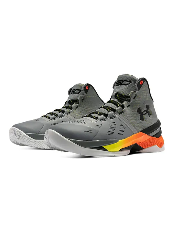 Кроссовки curry 2 retro 'iron sharpens iron' 2022 Under Armour — изображение 3 из 4, серый