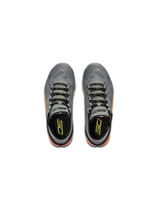 Кроссовки curry 2 retro 'iron sharpens iron' 2022 Under Armour — изображение 4 из 4, серый