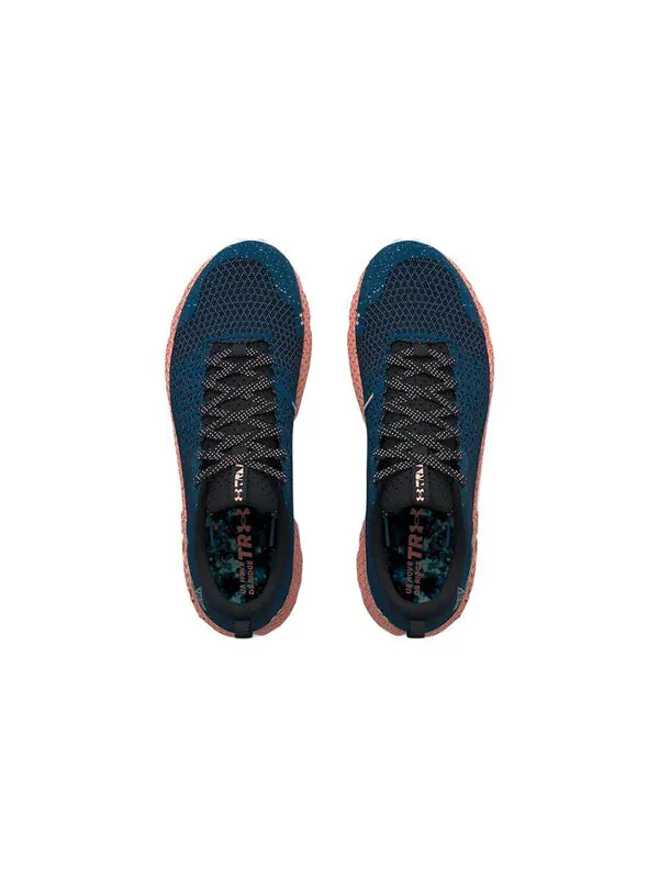 Кроссовки hovr ridge trek 'petrol blue lunar coral' Under Armour — изображение 4 из 4, синий/оранжевый