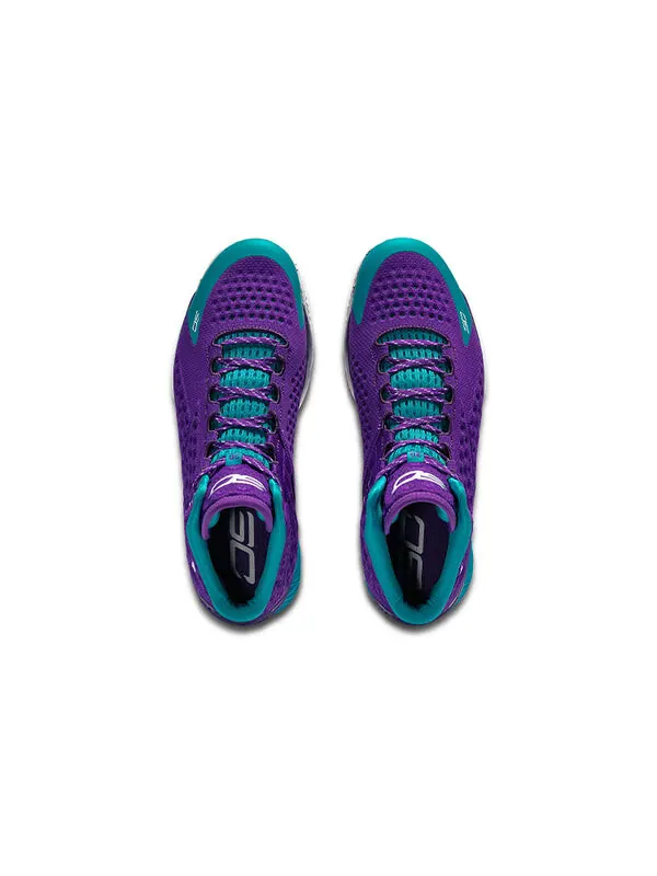 Кроссовки curry 1 retro 'father to son' 2022 Under Armour — изображение 4 из 4, фиолетовый//белый