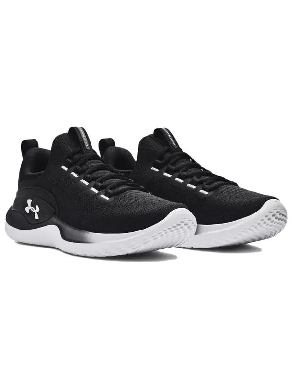 Кроссовки flow dynamic 'black white' Under Armour — изображение 3 из 4, черный/белый