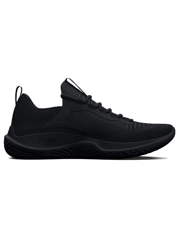 Кроссовки flow dynamic 'triple black' Under Armour — изображение 2 из 4, черный