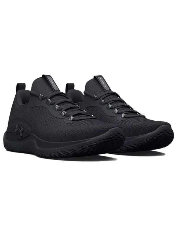 Кроссовки flow dynamic 'triple black' Under Armour — изображение 3 из 4, черный