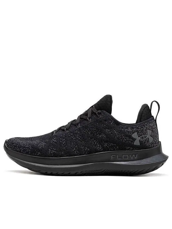 Кроссовки flow velociti 3 'triple black' Under Armour — изображение 1 из 4, черный
