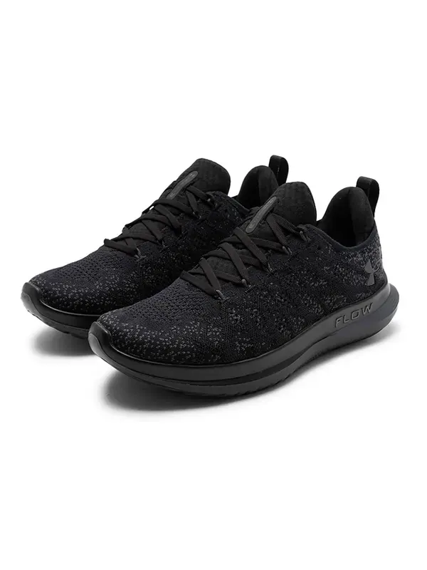 Кроссовки flow velociti 3 'triple black' Under Armour — изображение 3 из 4, черный