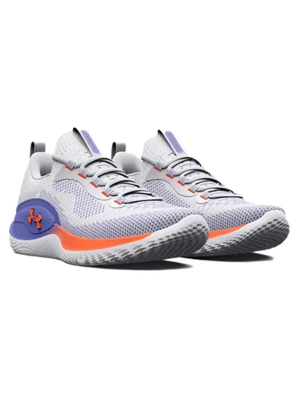 Кроссовки flow dynamic 'white baja blue' Under Armour — изображение 3 из 4, белый/синий