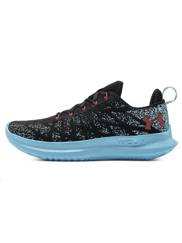 Кроссовки velociti 3 'black sky blue' Under Armour — изображение 2 из 4, черный/синий/красный