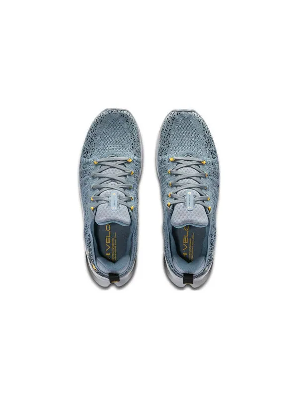 Кроссовки flow velociti 3 'blue granite tahoe gold' Under Armour — изображение 4 из 4, синий/черный/золотистый