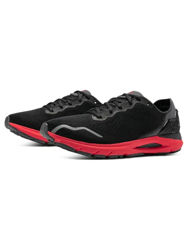 Кроссовки hovr sonic 4 sneakers 'colorshift - black fireball' Under Armour — изображение 3 из 4, черный/красный