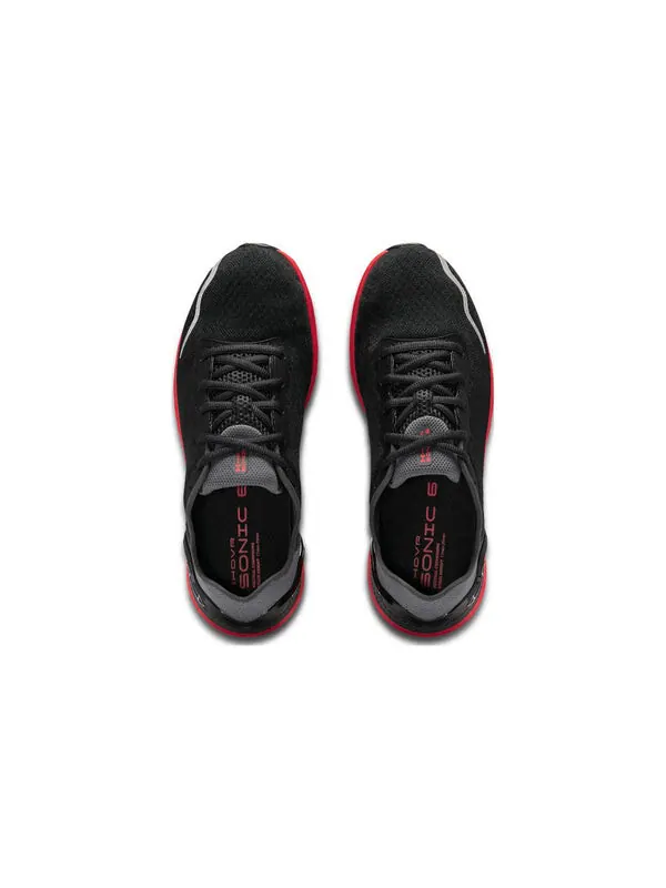 Кроссовки hovr sonic 4 sneakers 'colorshift - black fireball' Under Armour — изображение 4 из 4, черный/красный