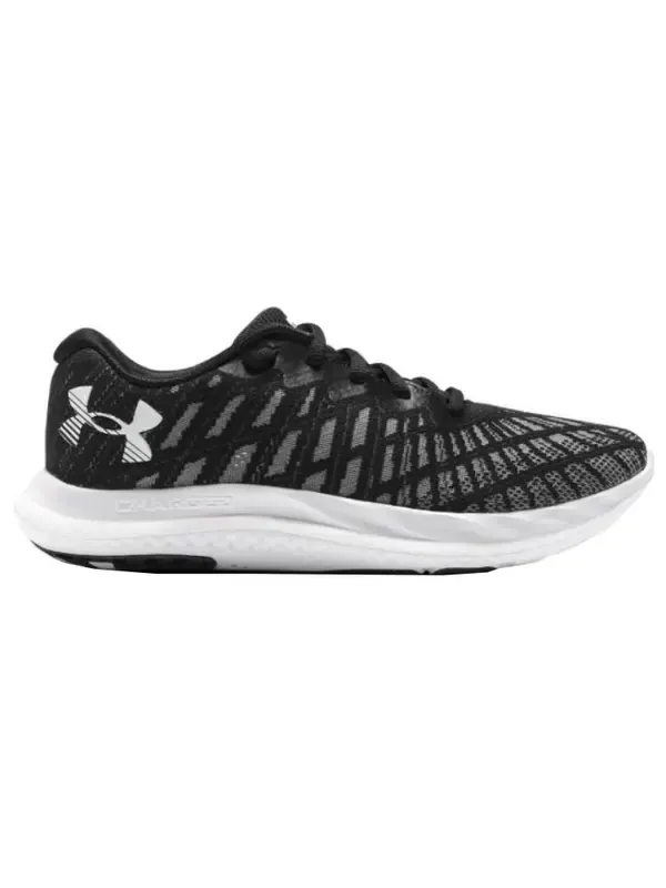 Кроссовки charged breeze 2 'black jet grey' Under Armour — изображение 2 из 4, черный/серый