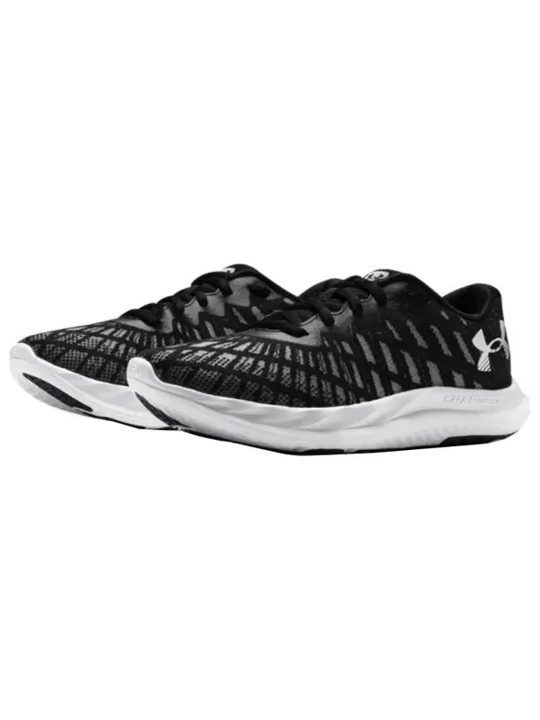 Кроссовки charged breeze 2 'black jet grey' Under Armour — изображение 3 из 4, черный/серый